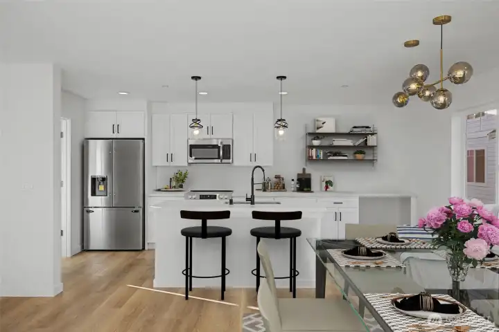 Photos virtually staged