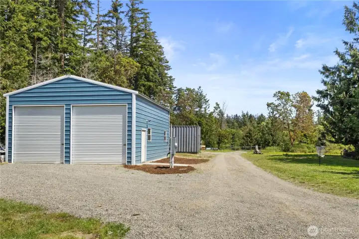 Oversized garage/shop