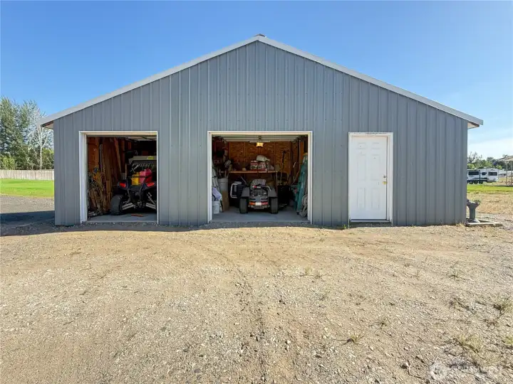 Equipment Shed and Hobby Room