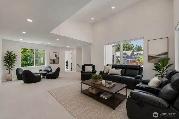 Spacious 2nd Floor Family room - Partial Virtually Staged. Spacious 2nd Floor Family room - Partial Virtually Staged.