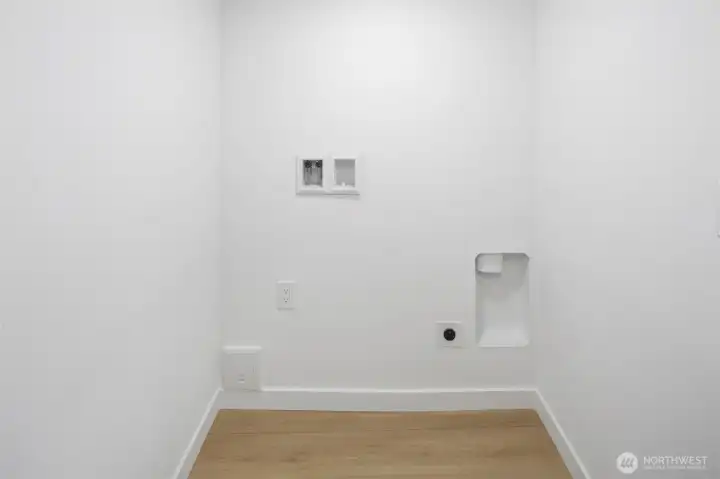 There is a spacious laundry room on the lower level for additional storage. There is a spacious laundry room on the lower level for additional storage.