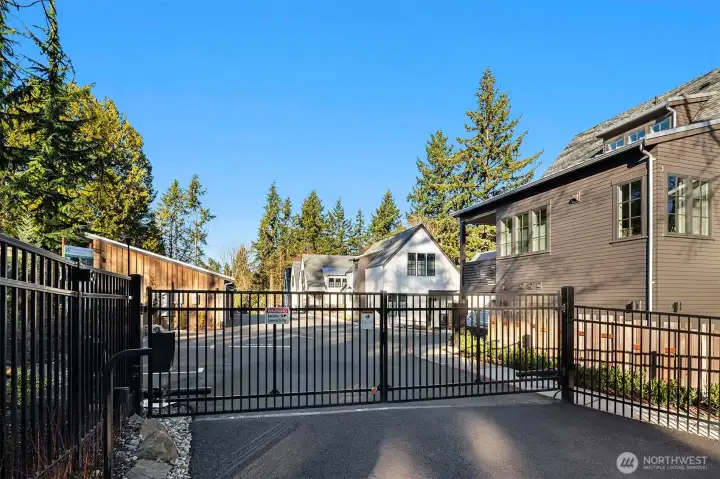 A call box at the entry provides visitor and delivery entrance to Thornton Creek Commons A call box at the entry provides visitor and delivery entrance to Thornton Creek Commons
