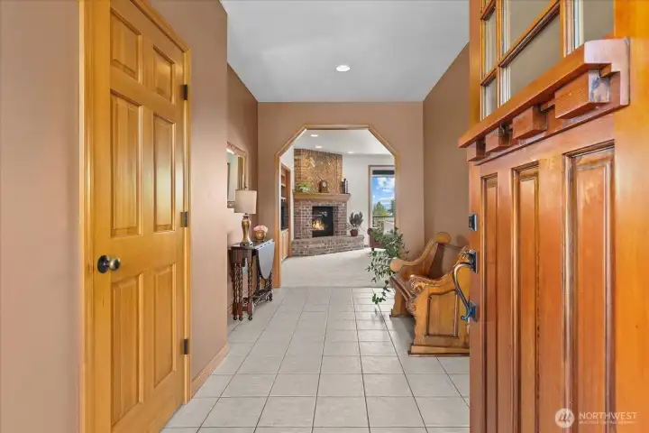 Main entrance foyer. Main entrance foyer.