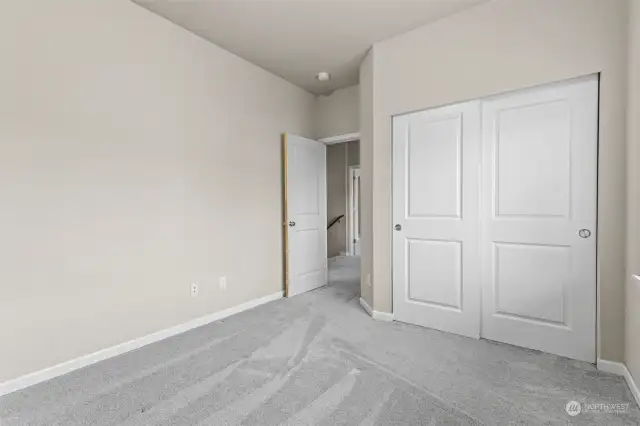 Additional bedroom with closet.