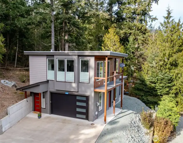 Modern home built in 2020