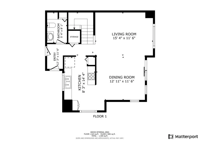 Main Level Floor Plan