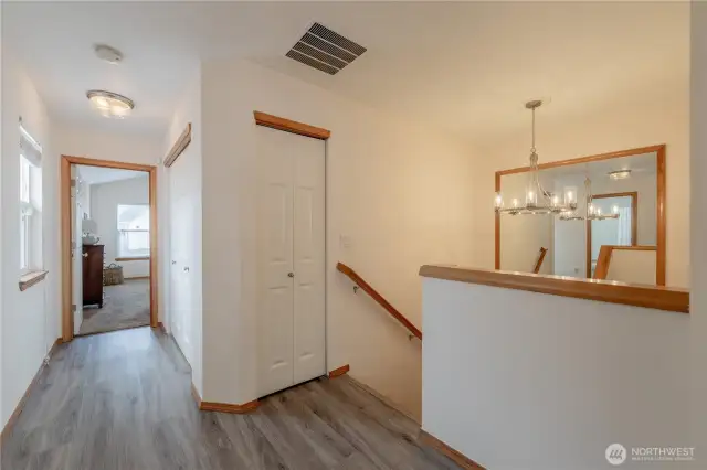 Upstairs hallway landing