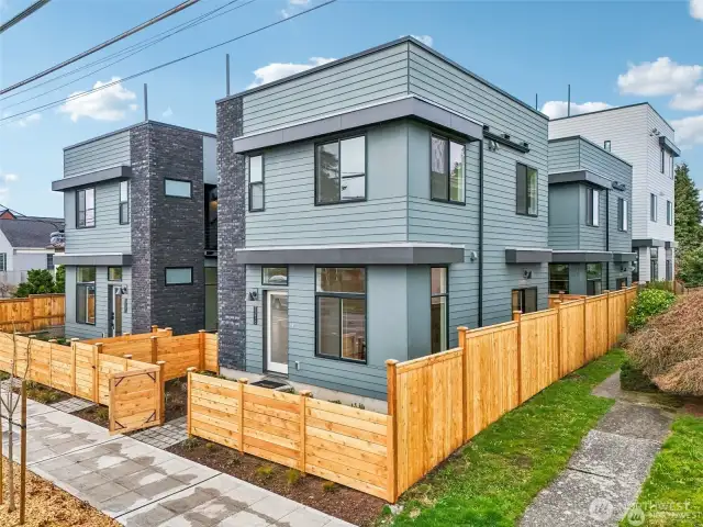 Private front yard on a quieter part of 15th NE, with bike lane out front. Wave to your new neighbors!