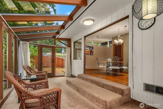 sunroom would make a perfect office