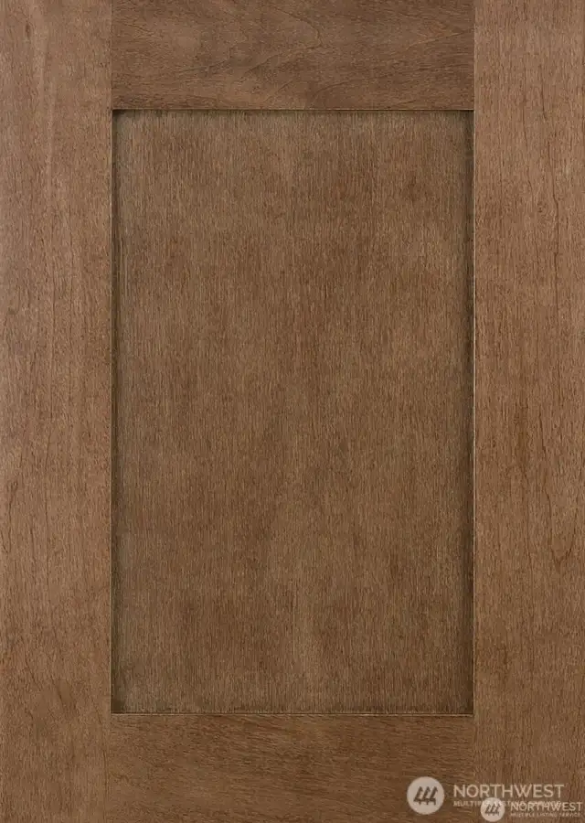 Cabinets throughout the home are Maple Sable Shaker