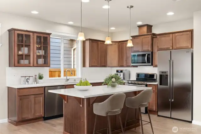 Home is under construction. Photos are of a previously built home from the same community with similar finishes that are virtually staged. Builder reserves the right to change features, plans, prices & specifications without notice. Features vary by plan. Buyer to verify square footage.