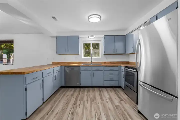 Stainless steel appliances