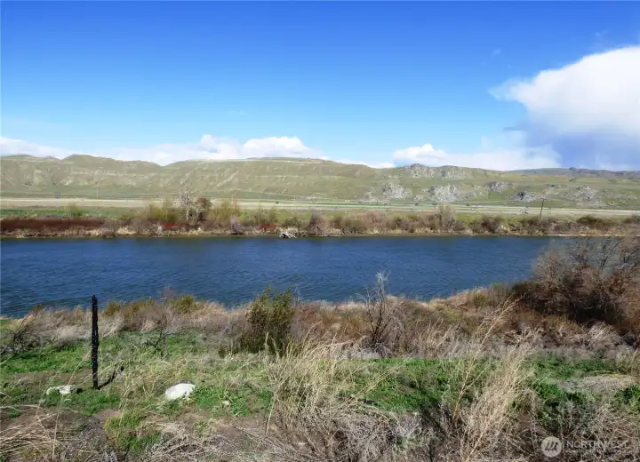 View from the property Okanogan River