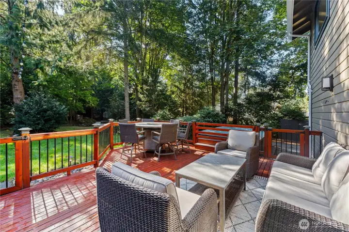 Fire Pit and Garden Space