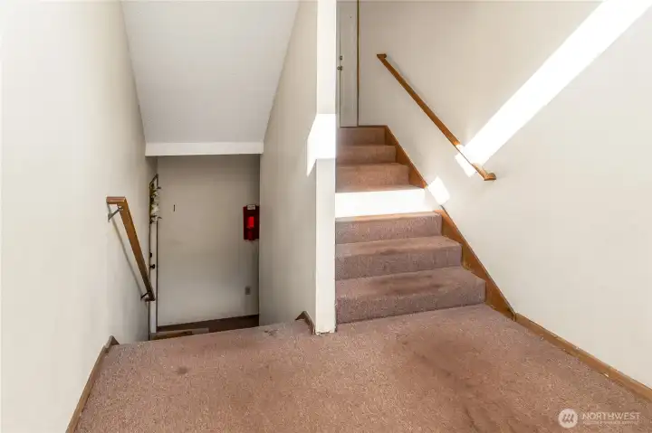 Inside Building Entry