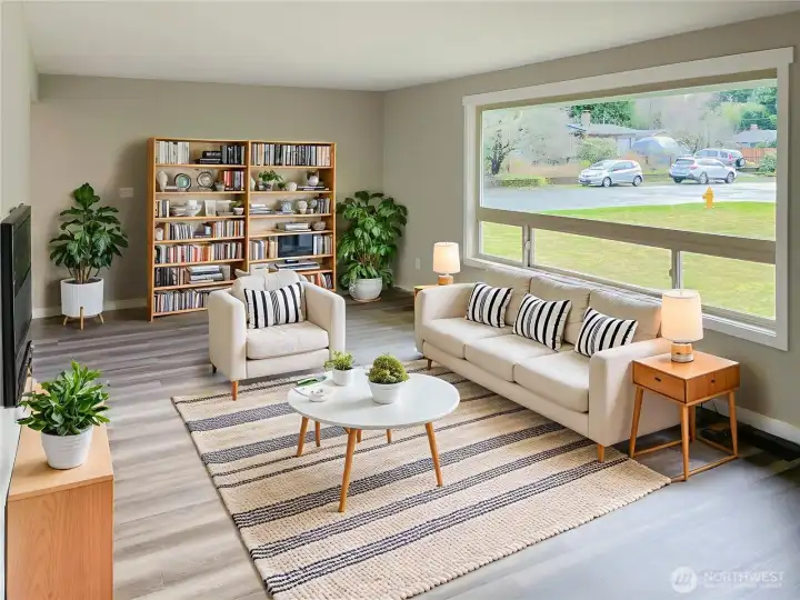 MAIN LIVING...DIGITIALLY STAGED