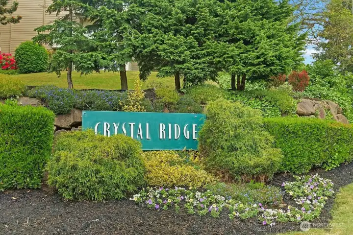 Crystal Ridge Main Entrance