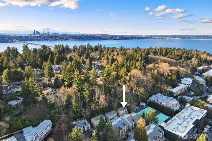 The best of both worlds: a peaceful, park-like setting & quick, easy access to both Seattle and the Eastside.