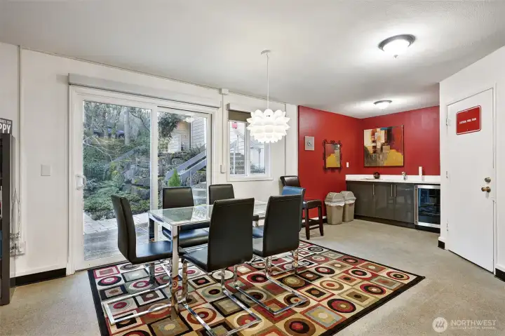 Relax, mingle with neighbors, or reserve this clubhouse space for whatever you need.