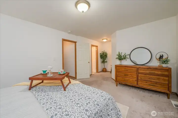 A clean space to rest and design.