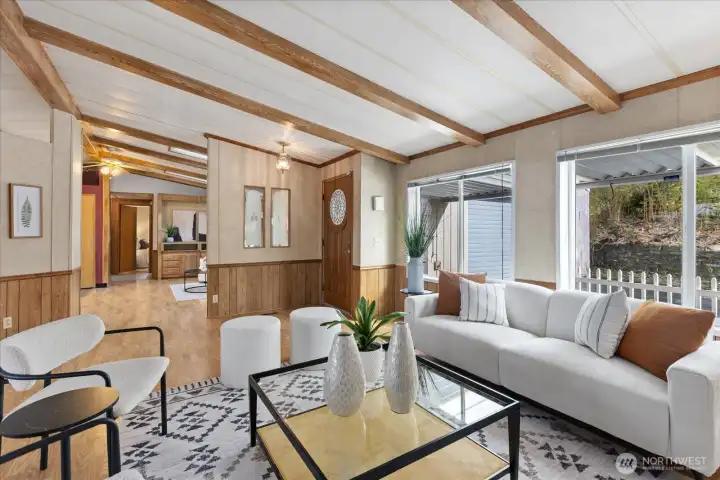 Another view of the living area