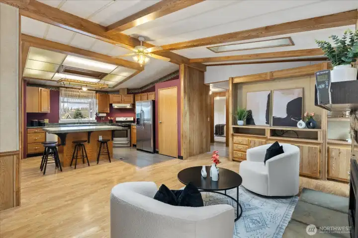 Don't miss the skylights!