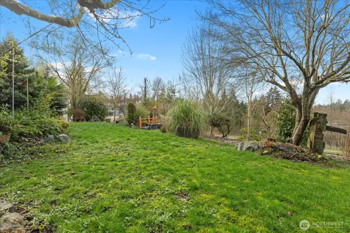 The yard is ready to bloom!