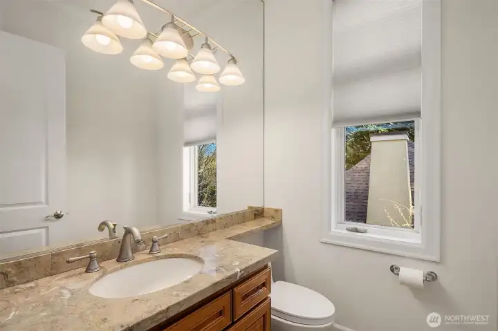 Main floor powder room.