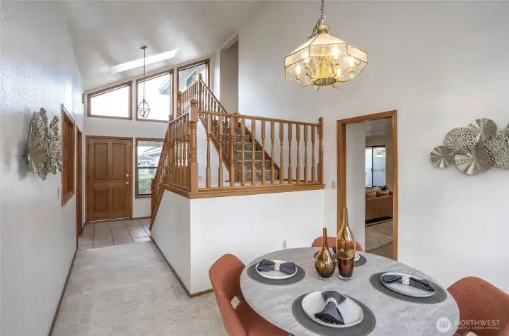 Beautiful layout and grogeous staircase