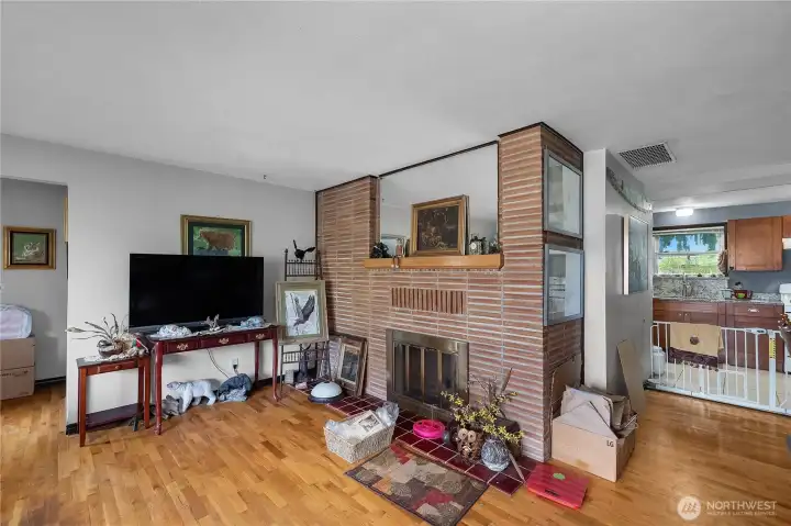 Gas fireplace