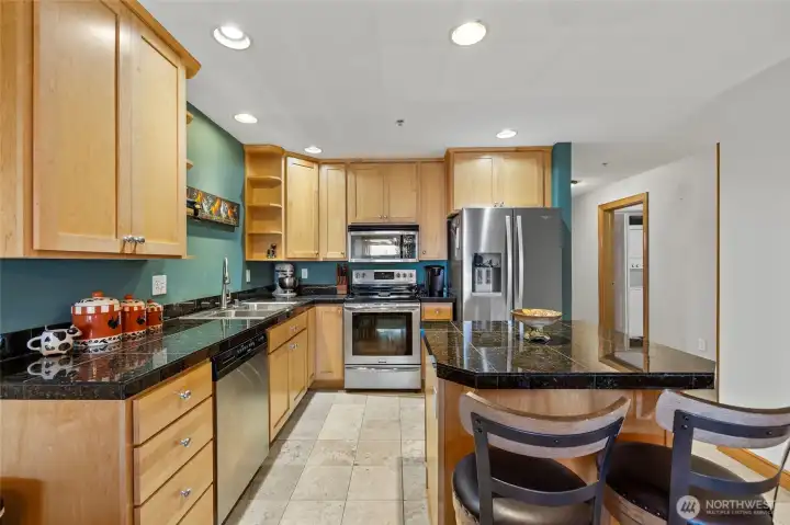 Plenty of cabinets