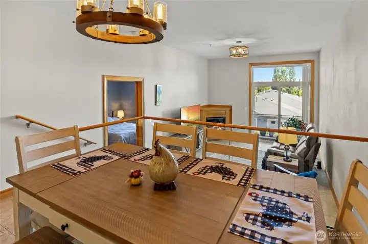 space for a dinning table