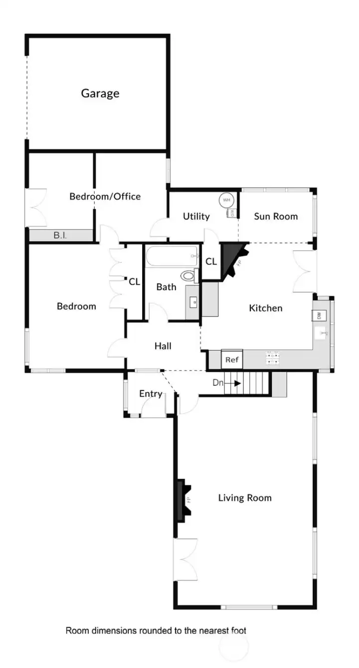Upstairs Floorplan