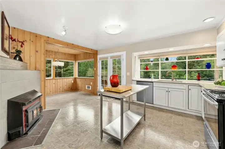 Upstairs Kitchen