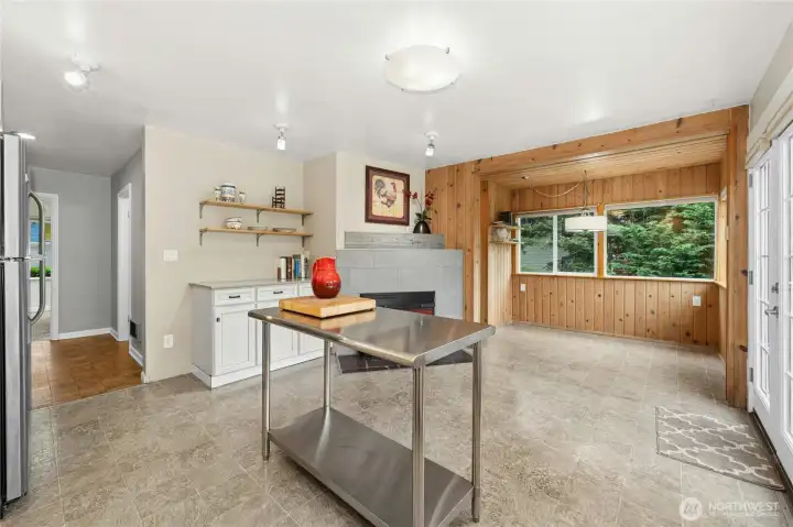 Upstairs Kitchen/Dining