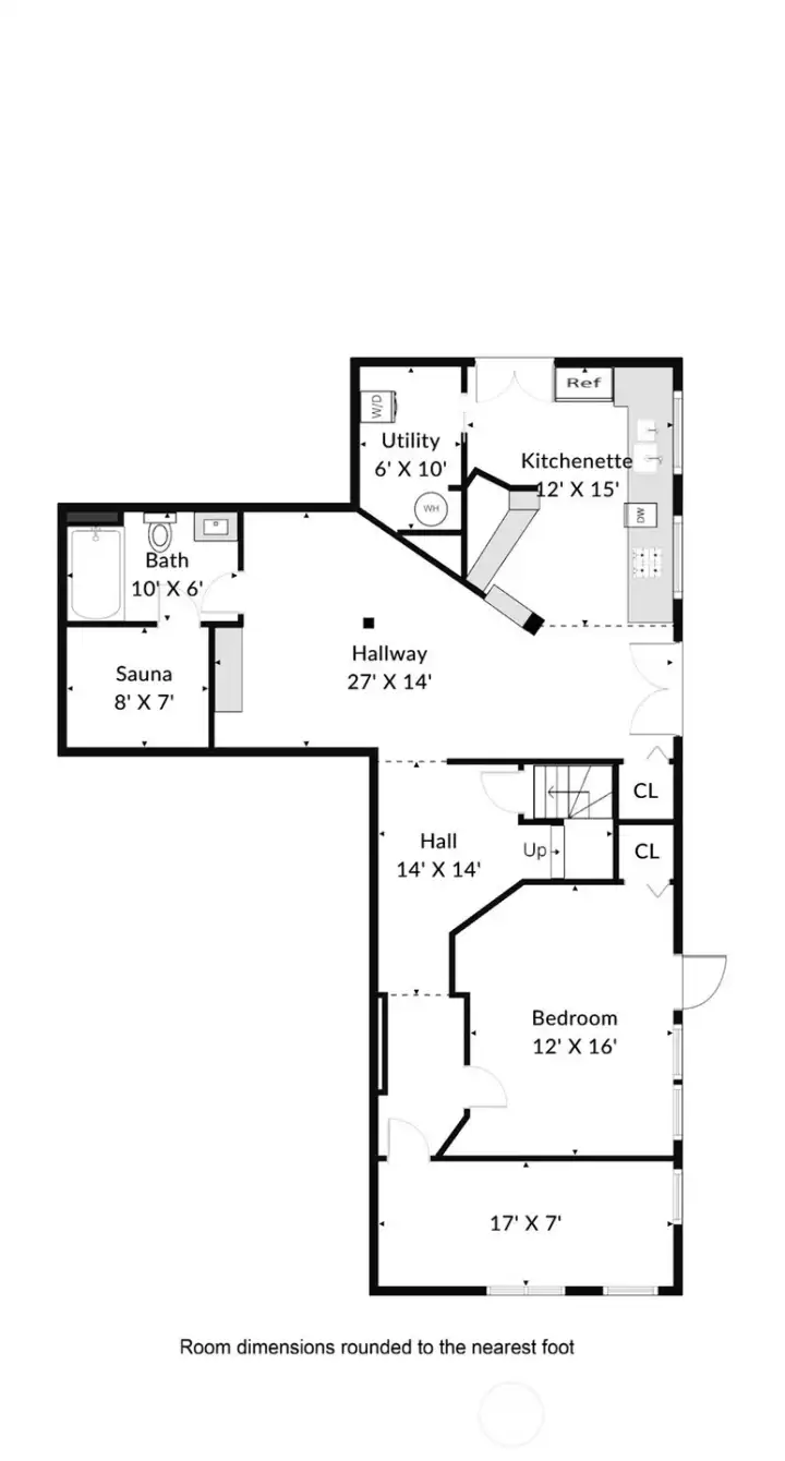 Downstairs ADU Floorplan
