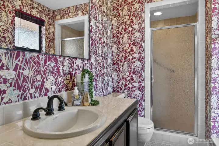 3/4 Primary bathroom. 3/4 Primary bathroom.