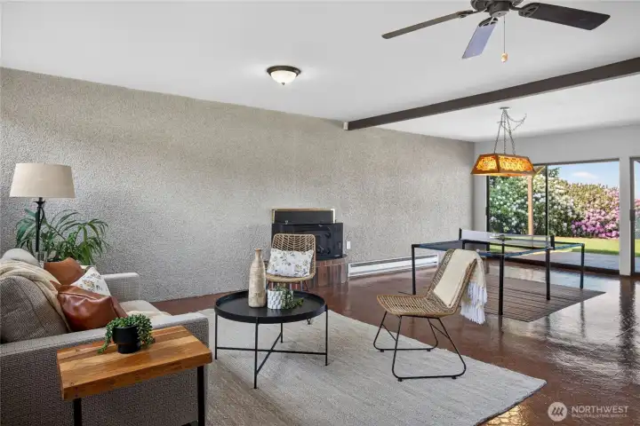 They don’t make homes like this anymore- look at this exquisite wall and wood burning fireplace. They don’t make homes like this anymore- look at this exquisite wall and wood burning fireplace.