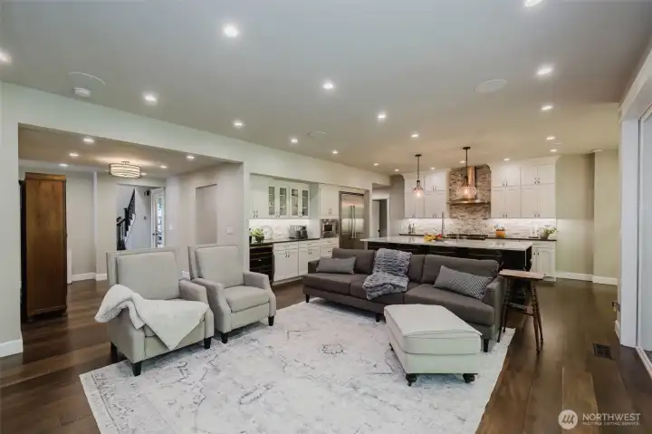 Spacious Great Room concept