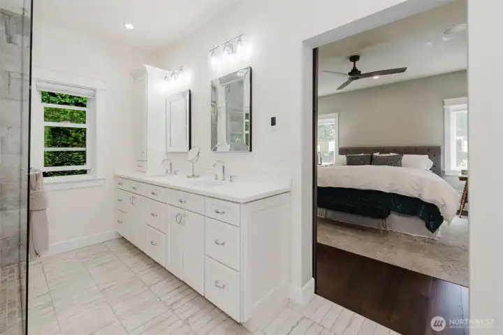 Primary bathroom.