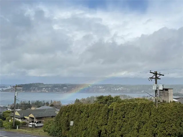 Welcome home. This is your view from your kitchen deck!