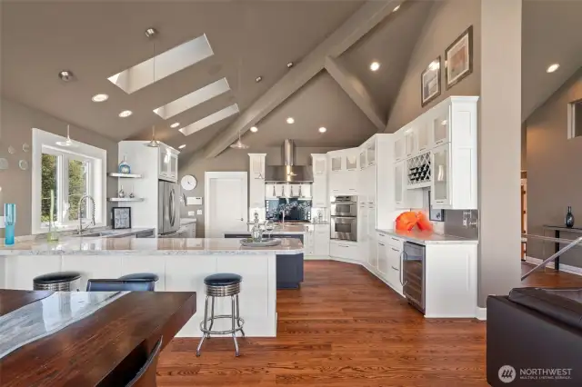 Soaring Ceilings Makes Cooking Fun