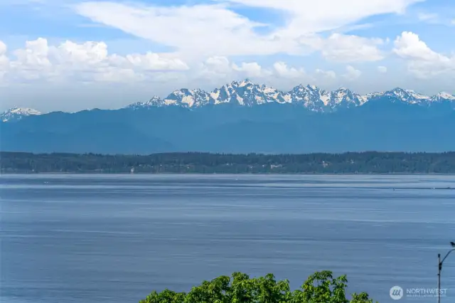Sound and Mountian Views