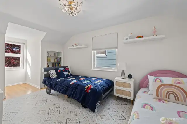 2nd bedroom is upstairs.