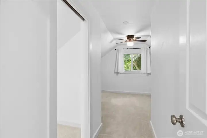 3rd bedroom located upstairs