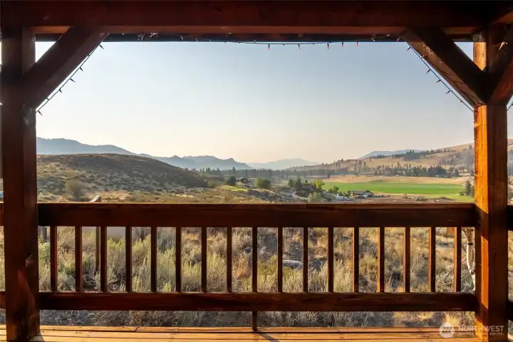 Expansive views to the South.