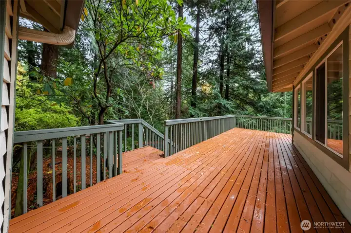 Space for everything on this deck .
