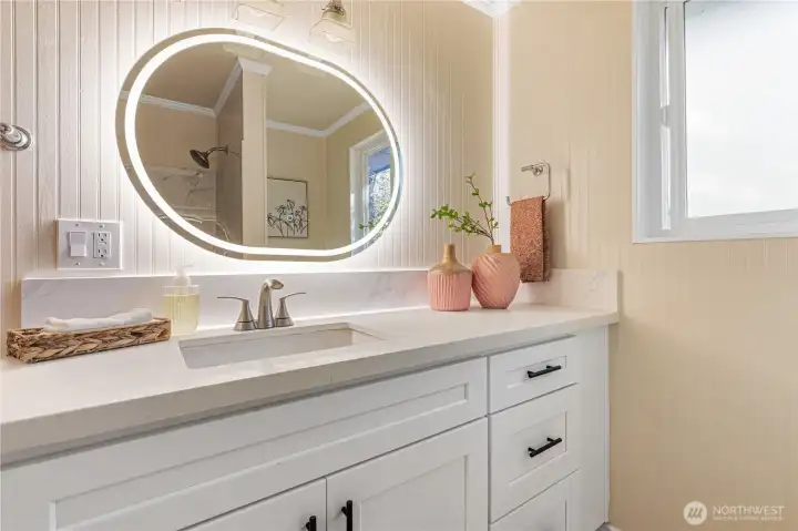 Full Bath on Main Floor