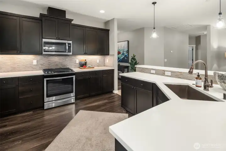Every detail in this kitchen balances style and intention.