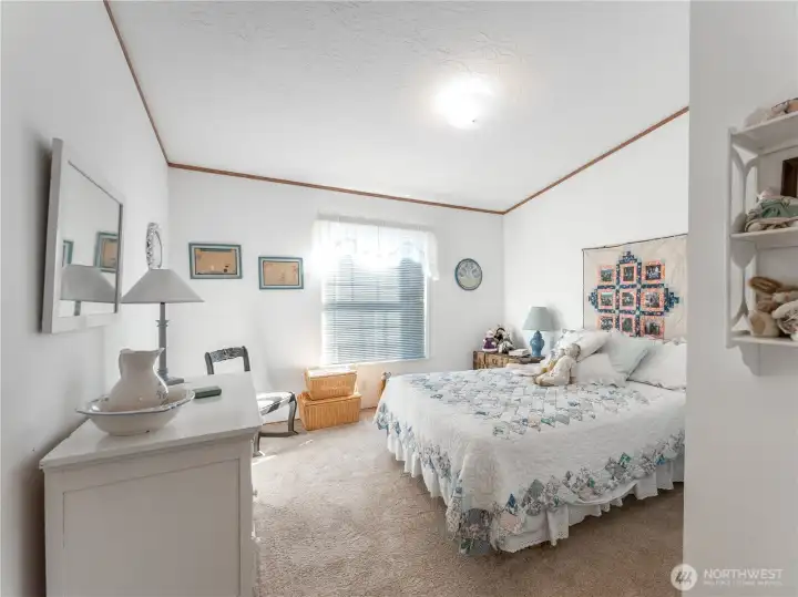 Bedroom three with flexible space for guests or hobbies